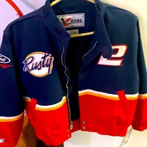 NASCAR #2 Rusty Wallace authentic bomber jacket